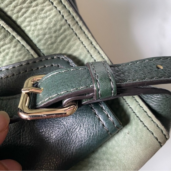 Rebecca Minkoff crossbody green leather bag bag - Picture 6 of 12